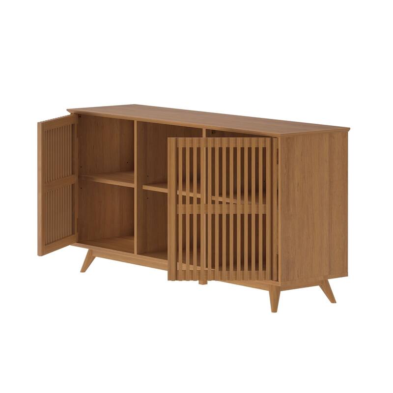 Plank and Beam Mid-Century Modern 2-Door Sideboard/TV Stand