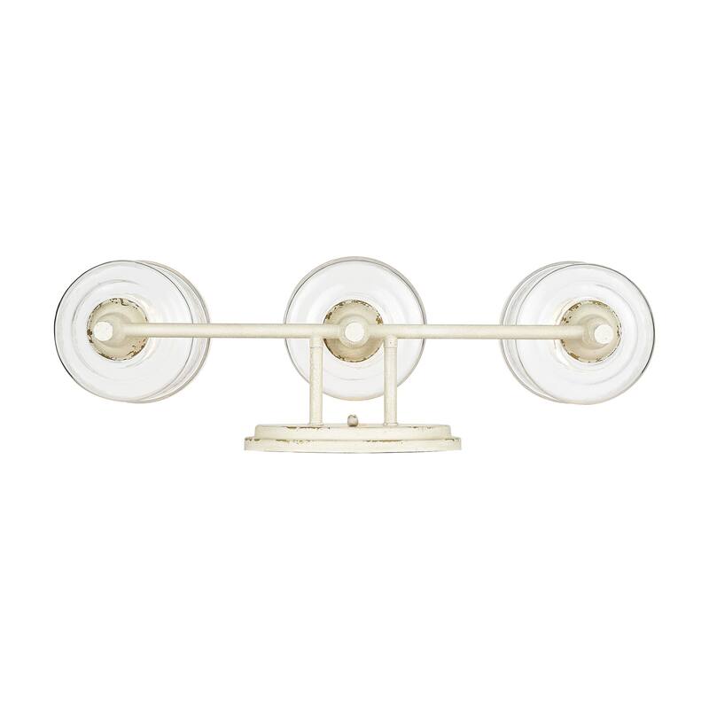 Golden Lighting 0806-BA3 HWG Keating 3 Light 24" Wide Vanity Light