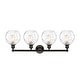 preview thumbnail 23 of 28, Innovations Lighting Athens Water Glass - 4 Light 35" Bath Vanity Light.