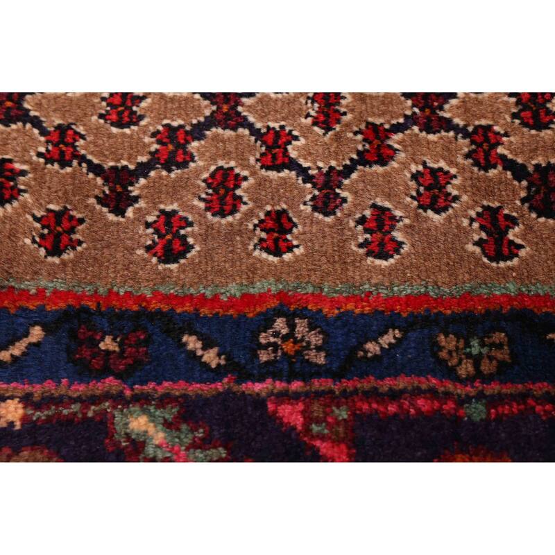 ECARPETGALLERY Hand-knotted Anatolian Vintage Brown Wool Rug - 3'8 x 7'11