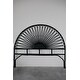 preview thumbnail 1 of 6, Black Rattan Headboard
