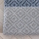 preview thumbnail 9 of 13, Custom Size Runner Malaga Pia Tribal Diamond Hallway Stair Rug