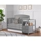 preview thumbnail 5 of 3, Oxford Baby Pearson Crib and Changer Combo - Dove Gray