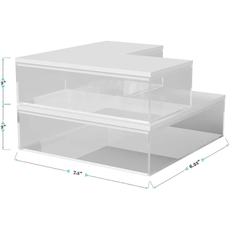 Flash Furniture BE-PB3317-WD-3-MS Brody 2" Tall Office Organizer with