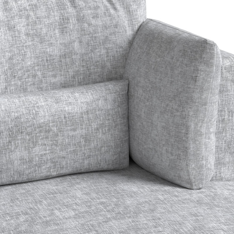 Chenille Swivel Soft Modern Upholstered Accent Chair (Set of 2)