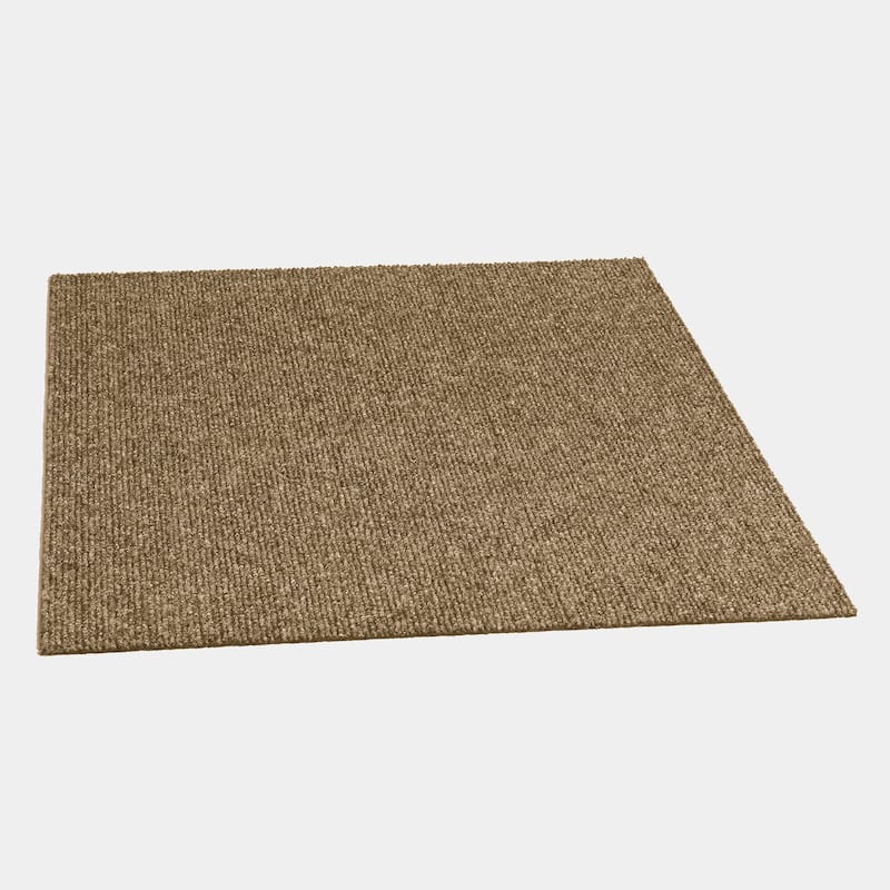 Foss Floors Cord Extreme 18"x18" Peel and Stick Indoor/Outdoor Carpet Tiles 10/box