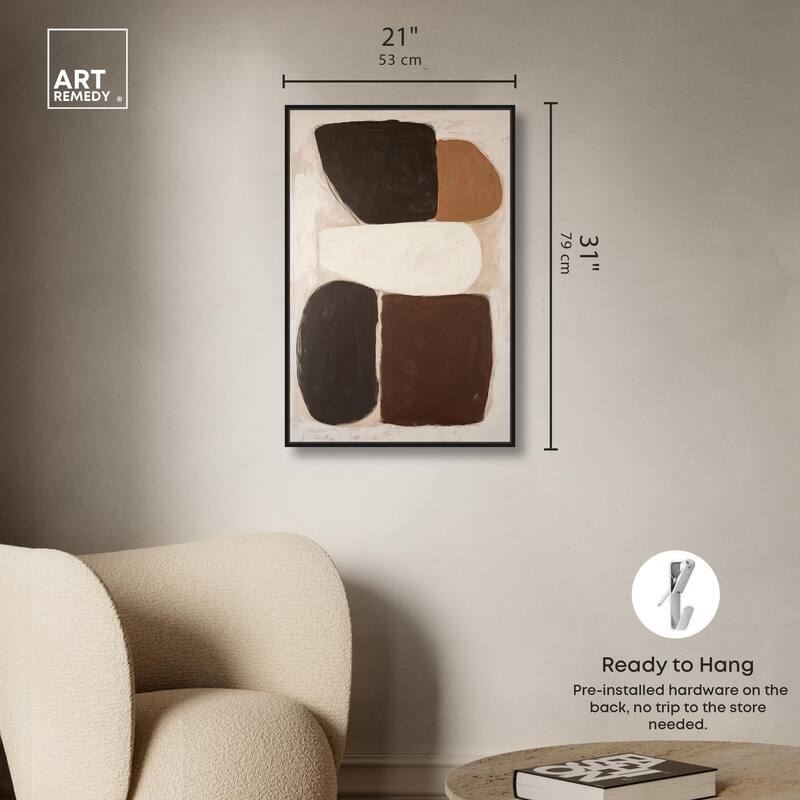 Asymmetrical Balance I Canvas by Art Remedy