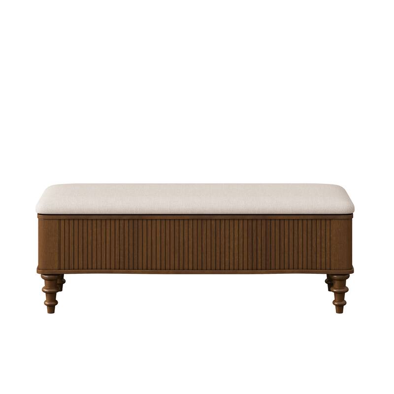 Multi-Functional Storage Ottoman Bench, Storage Bench