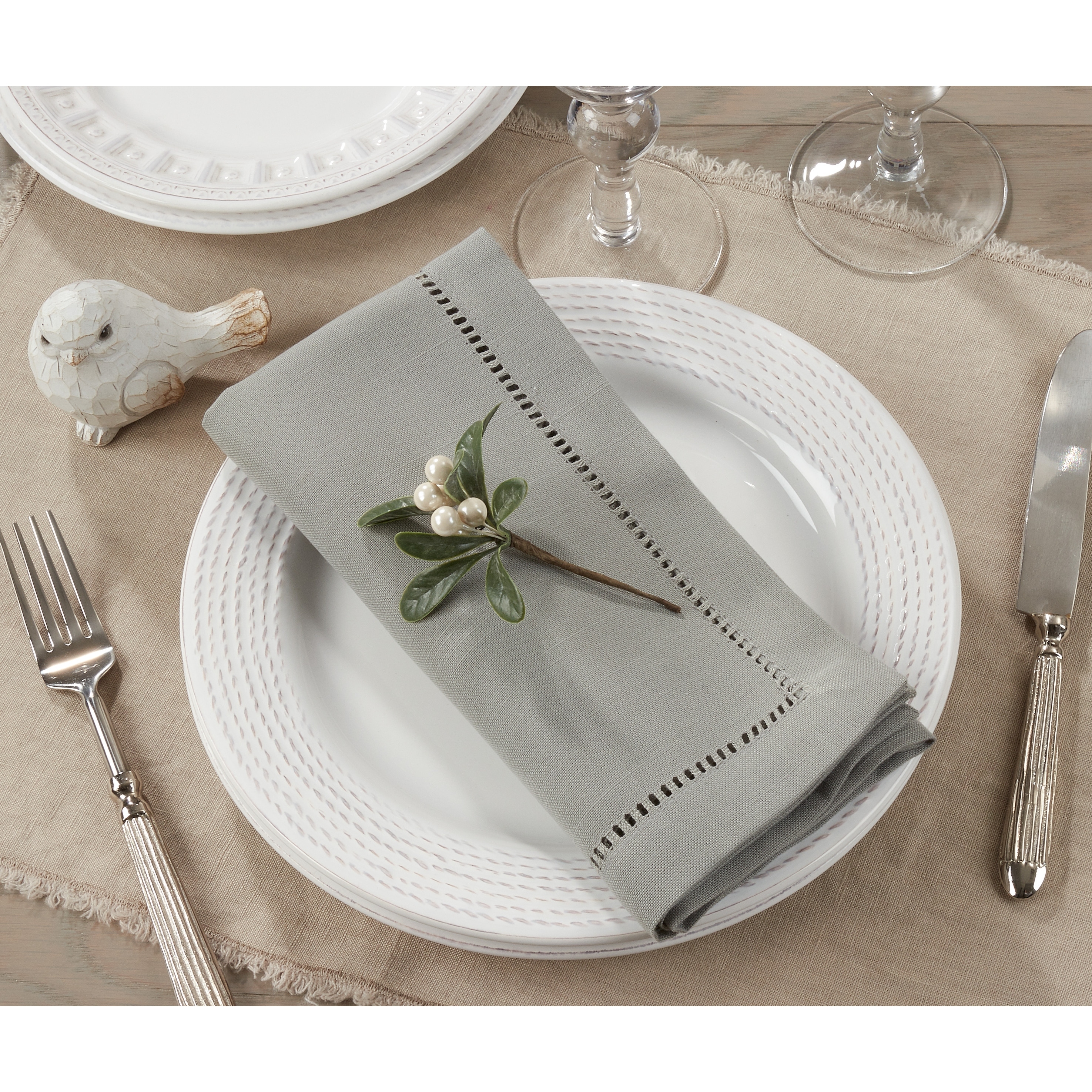 Rochester Collection Hemstitched Napkin (Set of 12)