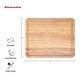preview thumbnail 5 of 3, KitchenAid Classic Wood Cutting Board, 8x10-Inch, Natural - 8x10 Inch