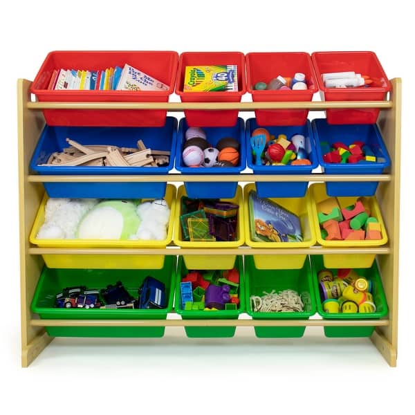 Humble Crew Elements Toy Storage Organizer with 12 Storage Bins
