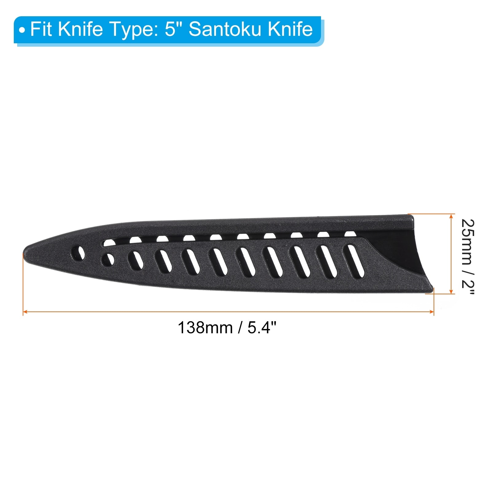 PP Kitchen Knife Sheath Cover Sleeves Portable for Paring knife - Black -  On Sale - Bed Bath & Beyond - 37922221
