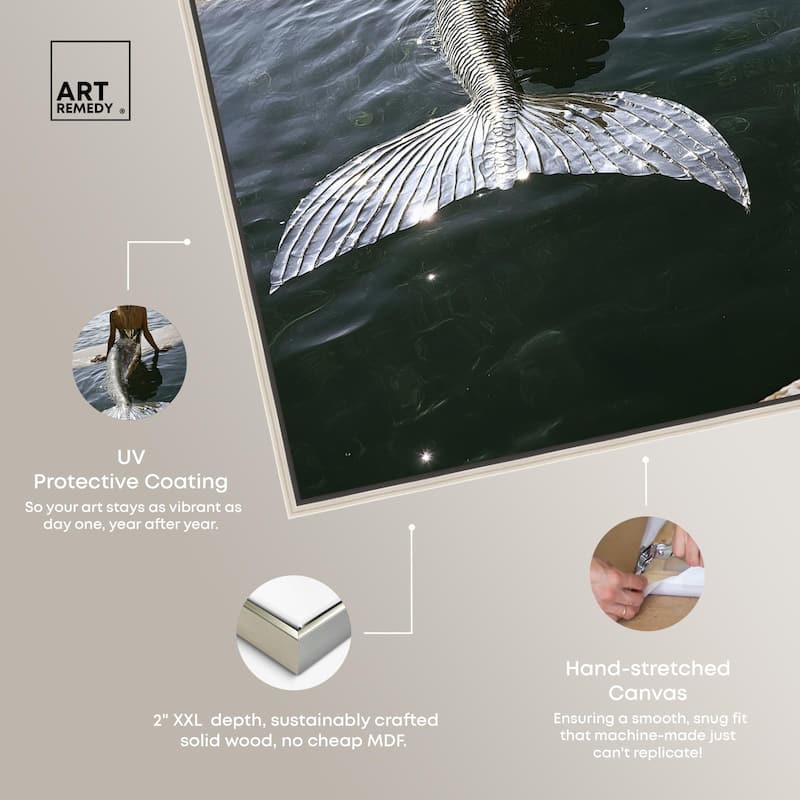 Mermaid Noon Canvas by Art Remedy