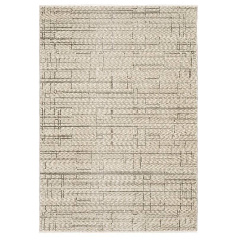HomeRootsGeometric Industrial Runner Area Rug
