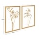 preview thumbnail 11 of 13, Kate and Laurel Malak Metal Framed Wall Art Set