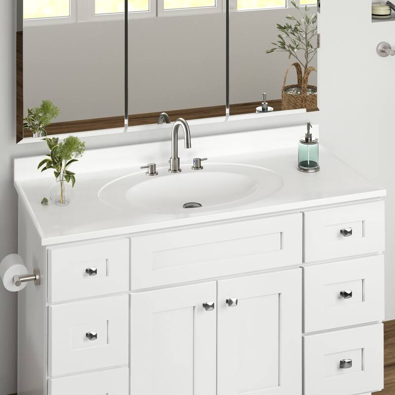 Design House 233015 Brookings 48" Free Standing Single Basin Vanity