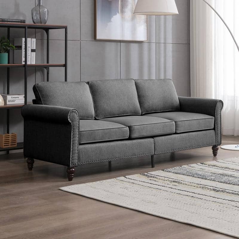 Mixoy Sectional Sleeper Sofa,Single Couch & Loveseat Couch &3 Seater Sofa, DIY Combination for Living Room