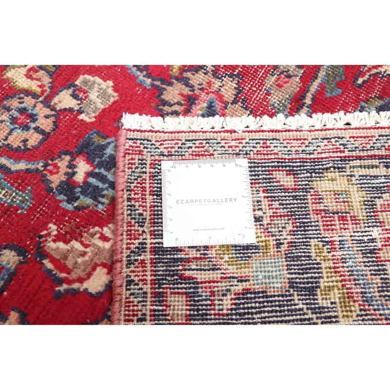 ECARPETGALLERY Hand-knotted Antalya Vintage Red Wool Rug - 5'11 x 8'9