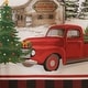preview thumbnail 4 of 2, Vintage Christmas Tree Farm Holiday Tablecloth