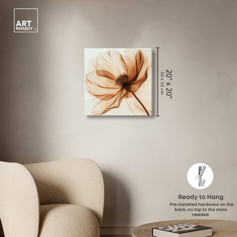 Fragile Elegance II Canvas by Art Remedy, Gallery Wrapped