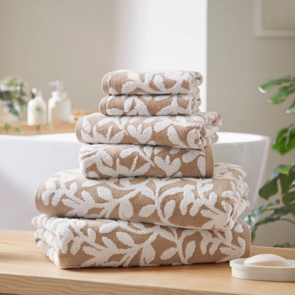 Madison Park Skyler 6 Piece Towel Set