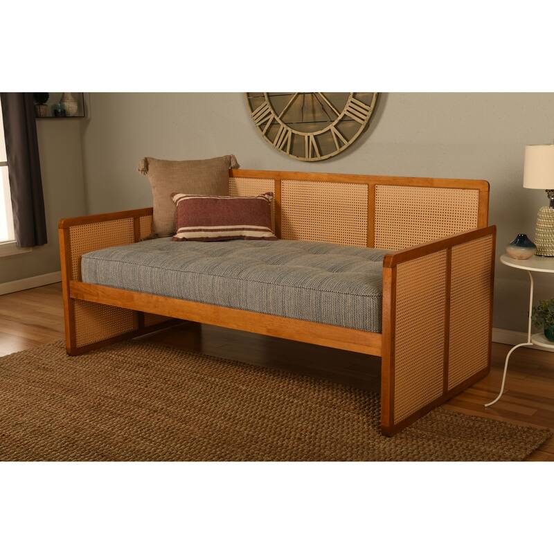 Somette Abaco Daybed in Honey Includes Mattress