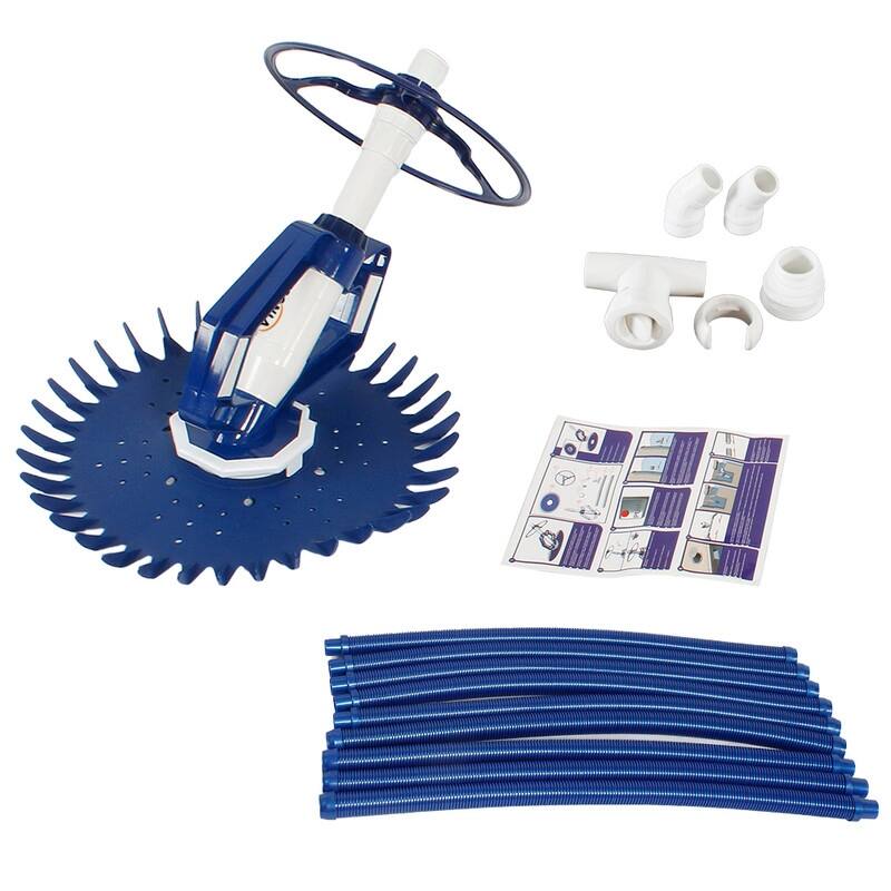 Pool Vacuum Above Ground Indoor Outdoor Automatic Swimming Pool Cleaner Sweep Crawler Sweeper