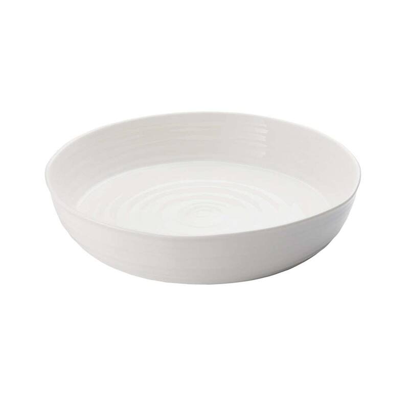 Portmeirion Sophie Conran Round Roasting Dish - White