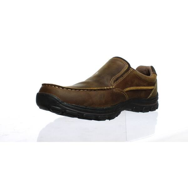 Shop Skechers Mens Braver Rayland Brown Loafers Size 9 Overstock