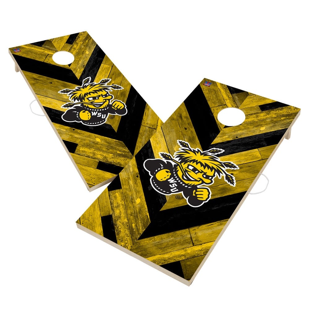 Wichita State University Shockers Premium 2x4 Cornhole Boards - V2