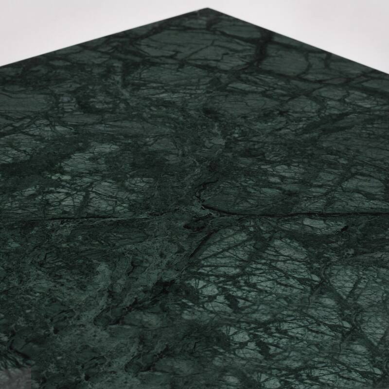 Geometric Cube Side Table - 18" - Green