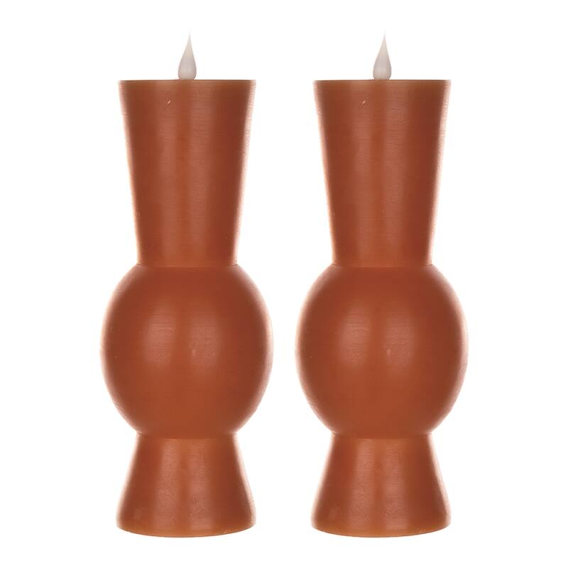 Simplux Designer LED Candle with remote (Set of 2)