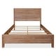 preview thumbnail 8 of 35, Grain Wood Furniture Montauk Distressed Solid Wood Panel Bed Driftwood - Full