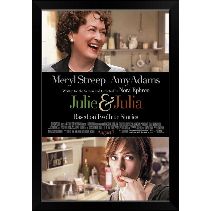 Shop Julie And Julia 2009 Black Framed Print On Sale Overstock 31189966