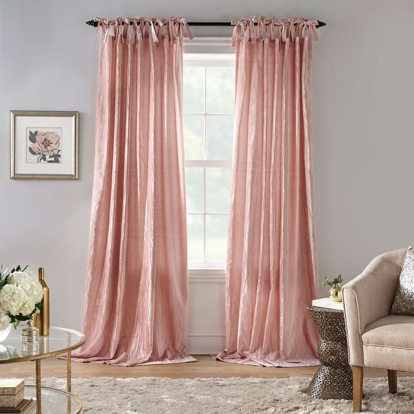 Vapi Crushed Velvet Curtains – Pair With Eyelet Tie Backs, Luxurious, Any Room