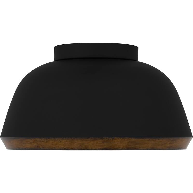 Tamara 3-Light Matte Black Flush Mount Light