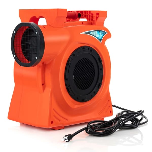 slide 2 of 9, Costway 2 HP/1500W Air Blower Commercial Inflatable Bounce House - See Details Orange - See Details