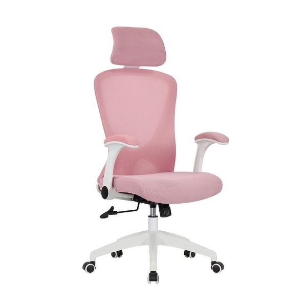 ergonomic office chair pink