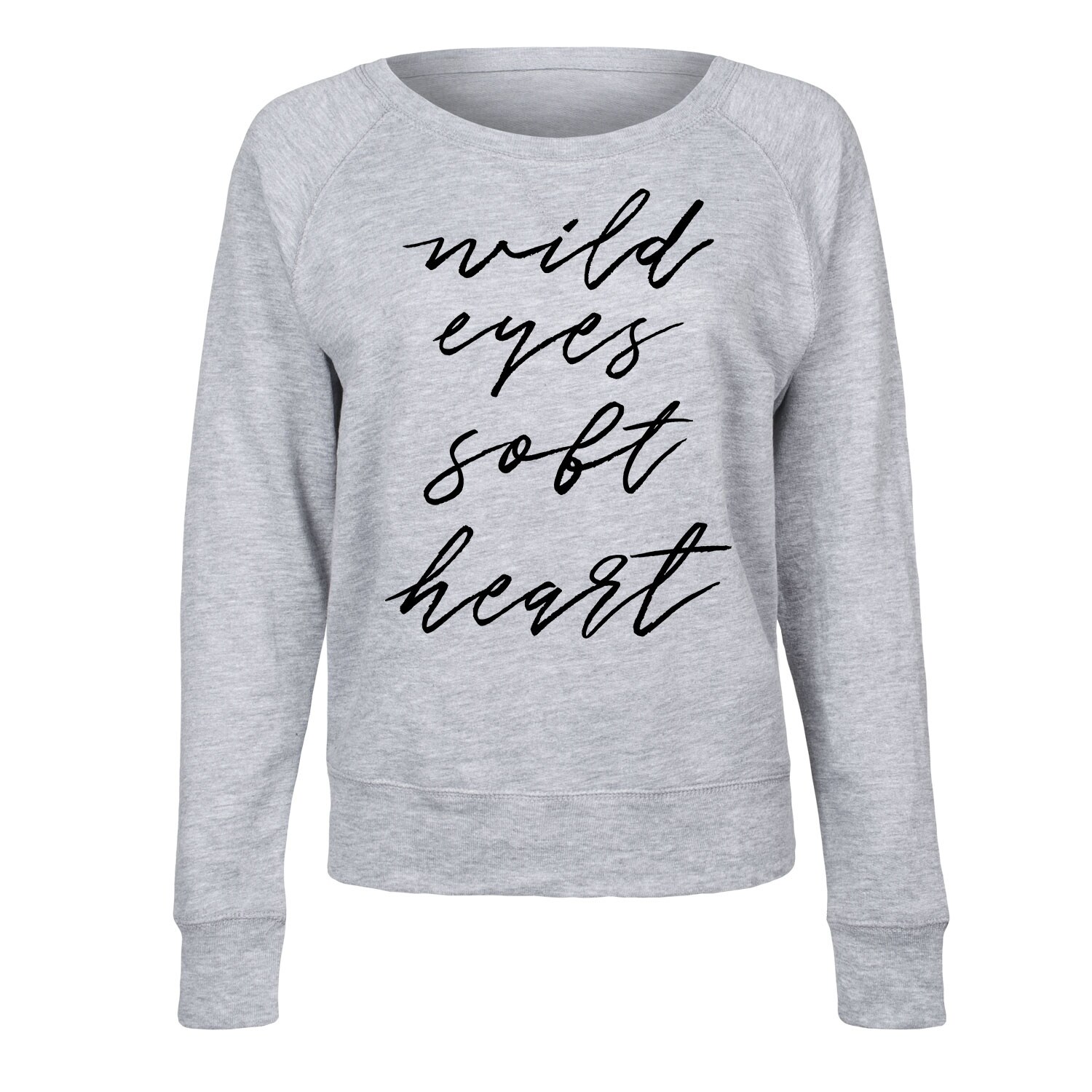 Shop Wild Eyes Soft Heart Ladies Lightweight French Terry
