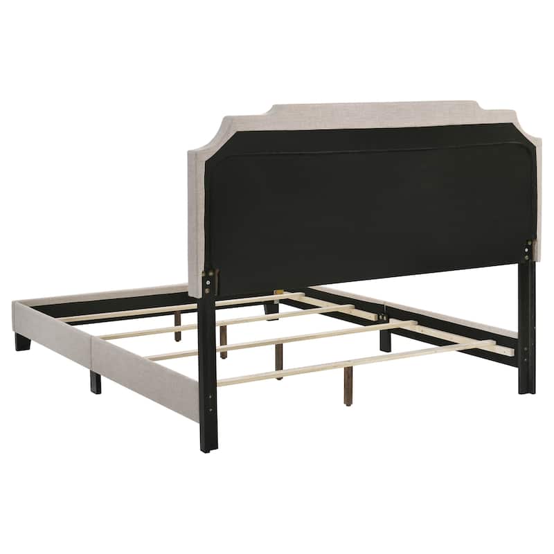 Tamarac Transitional Fabric Upholstered Panel Bed