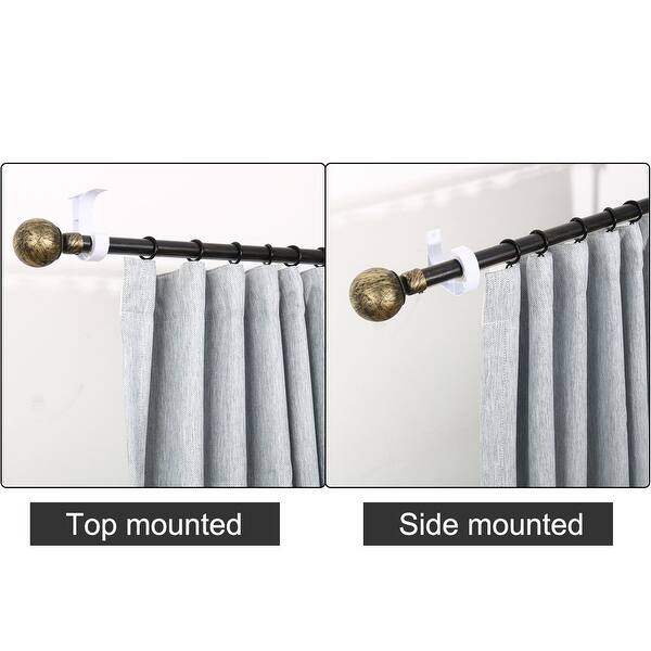 Shop Window Drapery Ceiling Hanging Holder Wall Curtain Rod