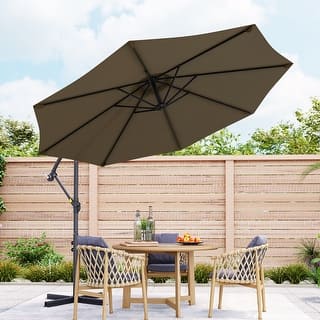 10x13 patio umbrella 10X13 ft AKZPRT Cantilever Umbrella – Stay Put Umbrellas