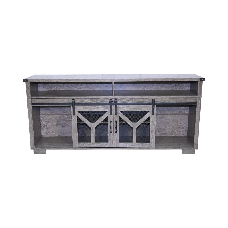 TV Stand with LED Light Strips