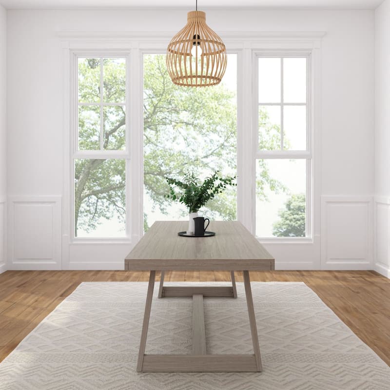 Plank and Beam Classic Solid Wood Conference Dining Table - 94"