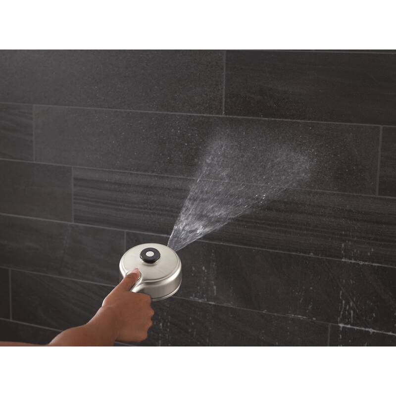 Delta 58600 PivotPro 1.75 GPM 3-in-1 Shower Head and 7 Setting Hand - Lumicoat Stainless