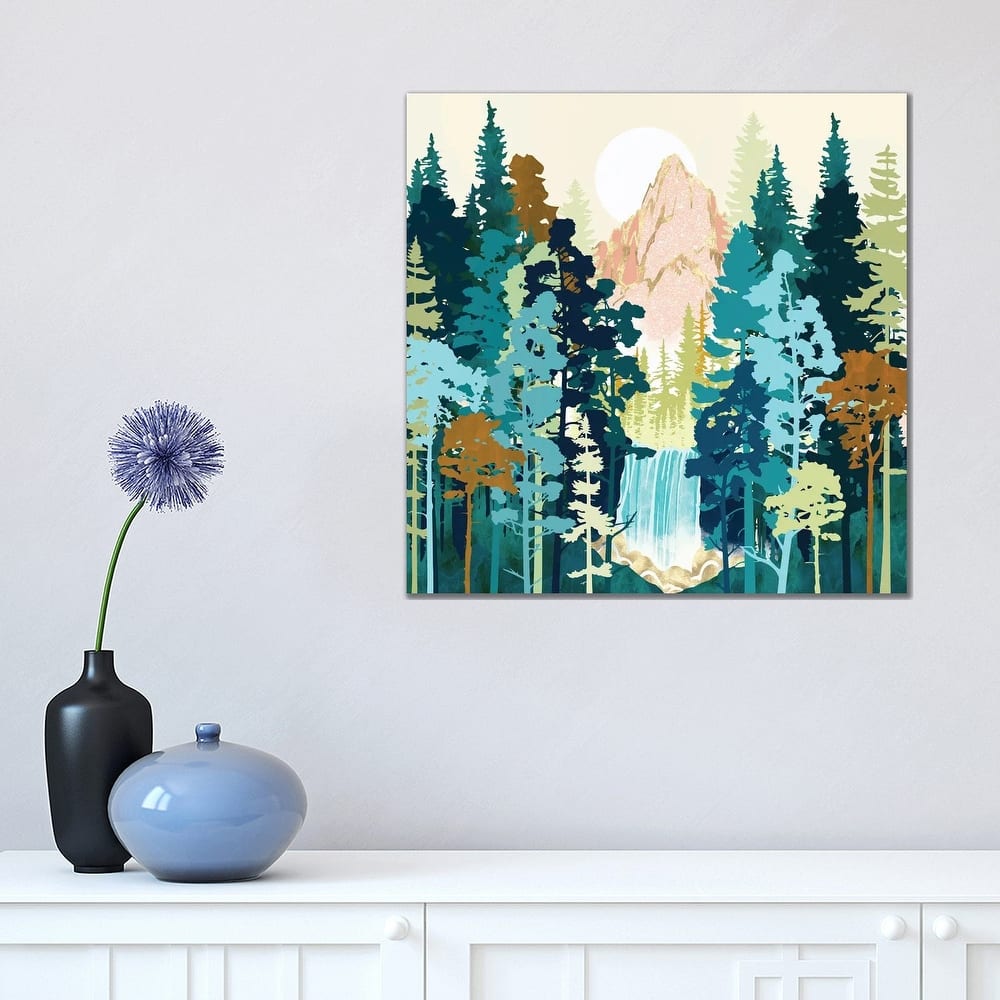 iCanvas "Forest Falls" by SpaceFrog Designs Canvas Print