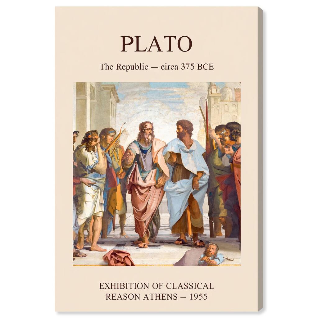 World of Plato's Republic Canvas by Art Remedy, Gallery Wrapped