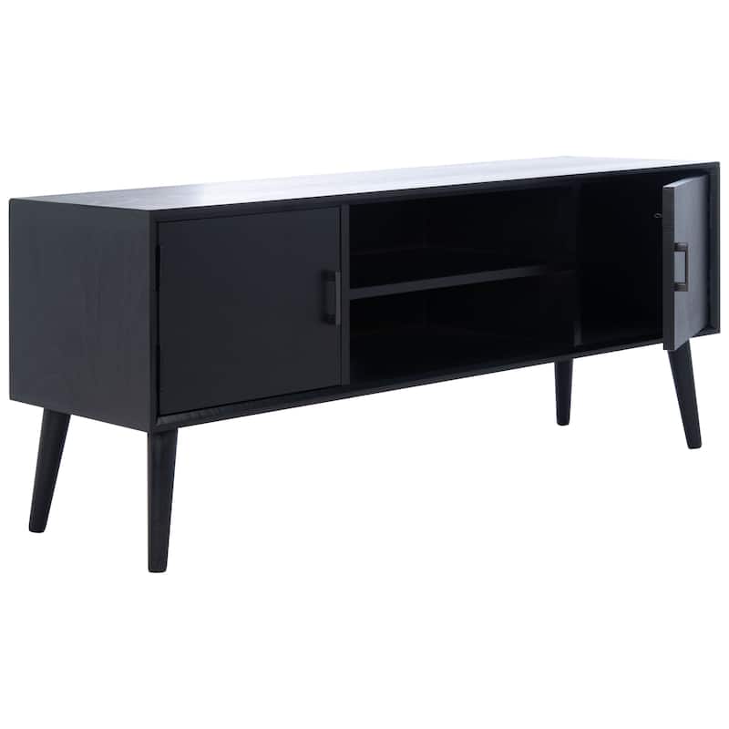 SAFAVIEH Sorrel Mid-Century 47-inch Storage Media TV Stand - 47.3" W x 15.8" L x 20" H