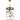 Burgess Collection Five-Light Aged Bronze Modern Farmhouse Hall & Foyer Light - 15.5 in x 15.5 in x 23.62 in