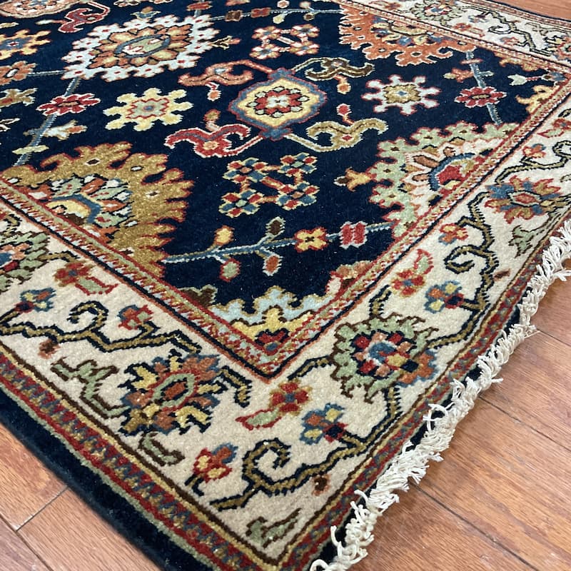 HERAT ORIENTAL Hand-knotted 2'7 x 7'9 Indo Serapi Wool Runner - 2'7" x 7'9"